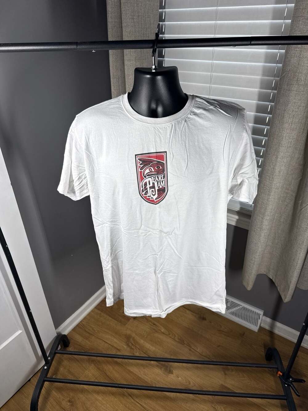Pearl Jam Europe 2012 Tour Concert T-Shirt White XL